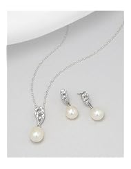 CZ Earrings In 92.5 Sterling Silver