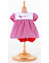Toy: Corolle Mon Premier 12" Doll Fashions (Red Dress Set) - Corolle