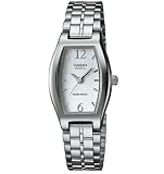 Casio Women's Edifice Silver-Tone Analog Dress Watch #LTP1254D-7AC