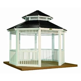 Suncast G1212 Gazebo with White Finish, 12 By 12 Feet by 
