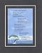 Touching and Heartfelt Poem for Daughters - Daddy and His Little Girl Poem on 11 x 14 Double Beveled Matting