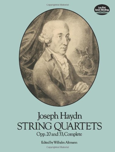 String Quartets: Opus 20 and 33 (Dover Chamber Music Scores)