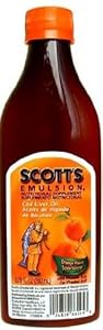 Scott's Emulsion Orange 6.5 Oz Vitamin A & D