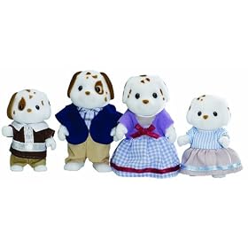 Sylvanian Families Chocolate Dalmatian Family