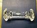 Godinger S/6 CRYSTAL KNIFE RESTS(DUMBEL