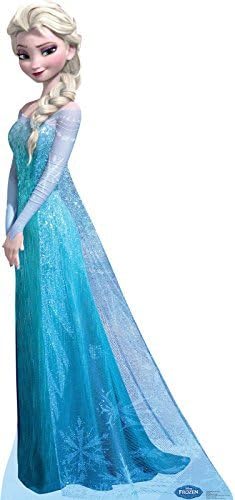 Snow Queen Elsa Frozen Disney Cardboard Cutout by MovieCutouts