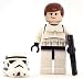 Han Solo in Stormtrooper Disguise (Light Flesh) - LEGO Star Wars Figure