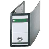 Produkt-Bild: Leitz 10780000 Ordner Hartpappe 180&deg;, A6 quer, schwarz