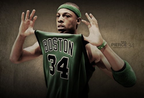 Paul Pierce 11x17 HD Photo Poster Boston Celtics #01