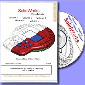 SolidWorks Video Tutorial Volumes 1-5 [1 DVD] + 1 Year Online Library Subscription by Video-Tutorials.Net