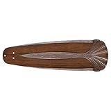 IMAGE OF Monte Carlo MC5B145 60-Inch Carved Wood Blades, 5MX/5SI/5RDR/5ROR, Dark Walnut