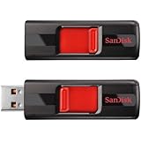 SanDisk Cruzer CZ36 16GB USB 2.0 Flash Drive, 2 Pack(2x16GB), Frustration-Free Packaging- SDCZ36-016G-AFFP2