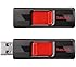 SanDisk Cruzer CZ36 8GB USB 2.0 Flash Drive , 2 Pack(2x8GB), Frustration-Free Packaging- SDCZ36-008G-AFFP2