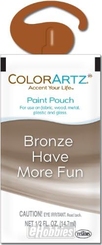 ColorArtz Airbrush Paint Pouch, Bronze Have More Fun