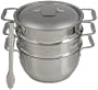All-Clad Metalcrafters E8979064AMZ 2-Tier Stainless Steel Steamer with Locking Tongs Set, 5.3-Quart All-Clad Metalcrafters E8979064AMZ 2-Tier Stainless Steel Steamer with Locking Tongs Set, 5.3-Quart