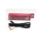 Canon STV250 Stereo Video Cable for Canon Camcorders (Right angle miniplug to RCA)