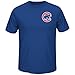 MLB Men's Team Wordmark Synthetic Cool Base T-Shirt