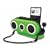 iHome iH19 Portable Water-Resistant Stereo Sport Case for iPod Or MP3 Player (Green)