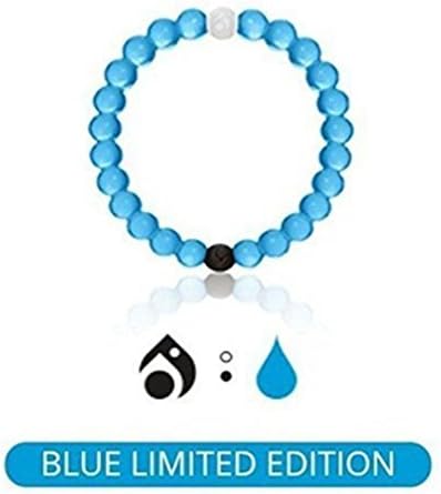 Silicone Camo Bracelets Beaded Mud From Dead Sea Water From Mt Everest Friendship Classic Neon Bracelets (Blue, Small)