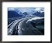 Mt. Blackburn and the Wrangell-St. Elias Mountains Above Kennicott and Root Glaciers, Alaska, USA Framed Art Poster Print by Hugh Rose, 22x18