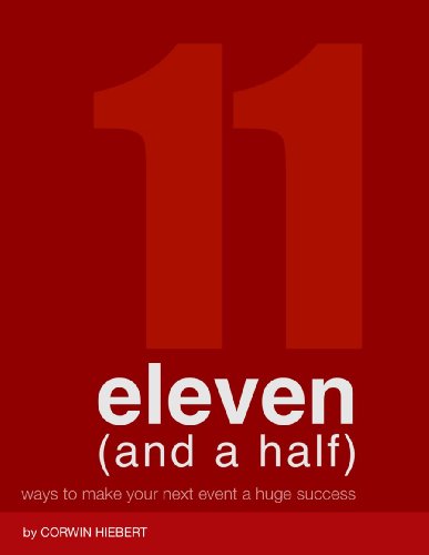 eleven (and a half) ways to make your next event 
