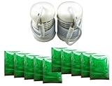 White Two New Ionic Detox Foot Ion Array Cleanse Arrays Free 10 Detox Patch
