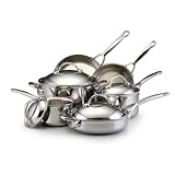 Bonjour Stainless Steel Clad 10 Piece Cookware Set