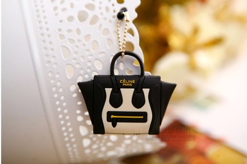 Hot Silicon Celine Bag 3.5mm Anti Dust Earphone Jack Plug Stopper Cap for Iphone Samsung 1