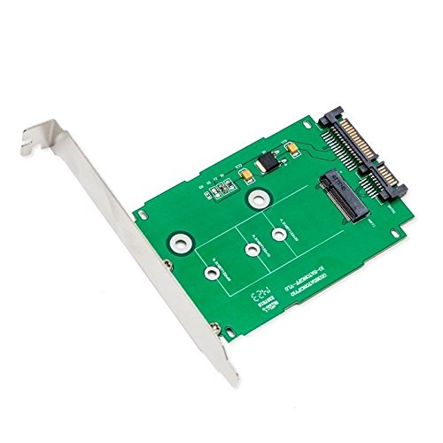 Iocrest M.2 Ngff To 2.5 Sataiii Card With Full And Low Profile Brackets