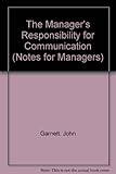 The manager's responsibility for communication