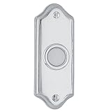 Westinghouse 7619400 Lighted Doorbell Button, Brushed Pewter