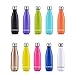My Collection 17 oz Cola Shaped Insulated Double Wall BPA Free Vacuum Stainless Steel Water Bottle for Sports Traveling Hiking Camping Cyling Hydro Thermos Keep Water Cold or Hot for 12-24 Hours