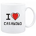 Mug White "I love Carabobo " Cities