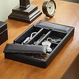 Leather Dresser Valet Tray