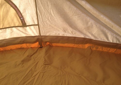 4m Bell Tent with zip-in groundsheet