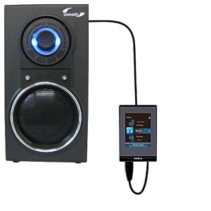 10 Watt Battery Powered Portable Amplified Audio Speaker with Dual charger also charges the RCA SL5004 SL5008 SL5016 LYRA Slider