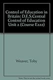 Department of Education and Science : central control of education?