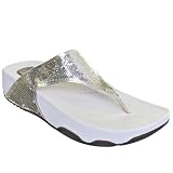 Skechers Gold Candy Bar Tone Ups Flip Flops Size 3-8