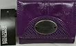 Kenneth Cole REACTION Mini Wallet Credit Card Holder ~ Purple