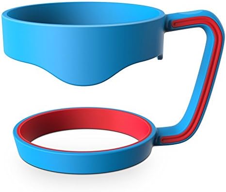 ABIZOE Handle for Yeti Rambler 30 oz Tumblers, Rtic, Sic Cup and more (Blue Handle only-Tumbler not included)