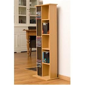 Meuble de rangement multimedia livre CD DVD Bluray