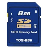 東芝 SDHC 8GB Class2 海外パッケージ品の画像
