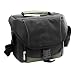 GTMax Black Large Digital SLR Camera and lens Pouch Nylon Case with Strap for Olympus E-5 / E-P1 / E-P2 / E-PL1 / E-600 / E-450 / E-620 / E-3 / E-30 / E-520 / E-420 / EVOLT E-510 / EVOLT E-410 / EVOLT E-500 / EVOLT E-330