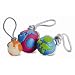 Planet Dog Orbee-Tuff Small Orbee with Rope, Pink/Blue