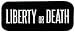 Liberty Or Death Embroidered Patch Patriotic American Iron-On Emblem