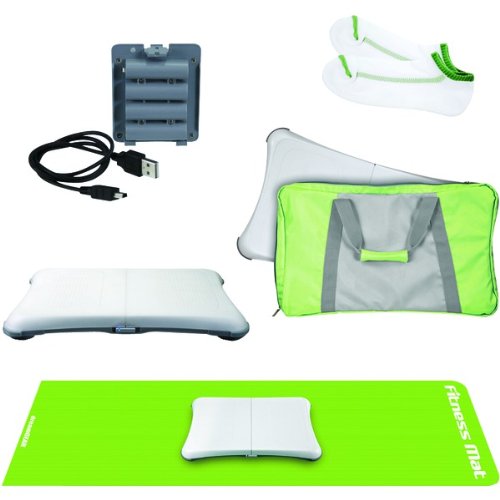 Dreamgear Dgwii-1081 Nintendo Wii FitTM 5-In-1 Fitness Bundle - Video Game Accessories