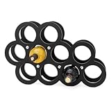 Torre & Tagus Honeycomb 10-Bottle Wine Rack