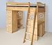 Room Magic Star Rocket 5 Piece Bedroom Set, Natural