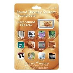 Sound Oasis Sleep Sounds for Baby Sound Card for Sound Therapy System S-650