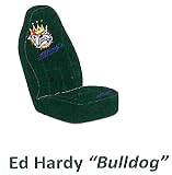 Ed Hardy Bulldog Seat Cover 1pc